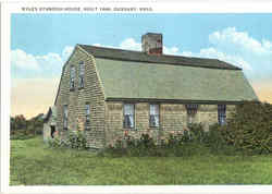 Myles Standish House Duxbury, MA Postcard Postcard