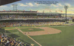 Crosley Field Cincinnati, OH Postcard Postcard