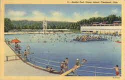 Sunlite Pool, Coney Island Cincinnati, OH Postcard Postcard