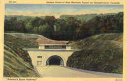 Eastern Portal Of Blue Mountain Tunnel Pennsylvania Turnpike, PA Postcard Postcard