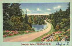 Greetings From Croydon New Hampshire Postcard Postcard