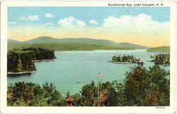 Burkehaven Bay , Lake Sunapee Postcard