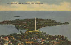 Bird's Eye View Of Put In Bay Put-In-Bay, OH Postcard Postcard