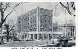 Hotel Lancaster Postcard