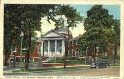 Public Library And Museum Postcard