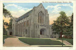 The First Presbyterian Church Postcard