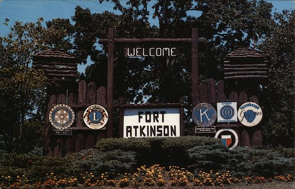 Entrance to Fort Atkinson, Wisconsin