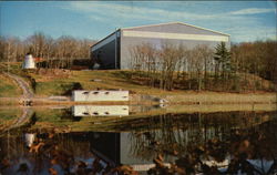 World's Largest Fire Research Center Postcard