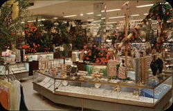 Hess's Department Store - Annual International Flower Show Postcard