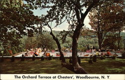 The Orchard Terrace at Chesters' Postcard