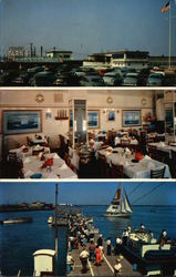 Capt. Starn's Restaurant and Boating Center at Inlet Atlantic City, NJ Postcard Postcard