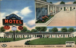 Jefferson Motel Postcard