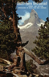 Holiday Inn - Matterhorn Restaurant Ithaca, NY Postcard Postcard