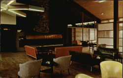 Canyon Village - Canyon Lodge Lounge Postcard