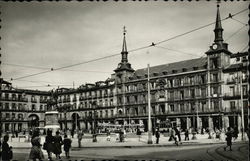 Plaza Mayor Madrid, Spain Postcard Postcard