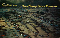 Greetings from Santo Domingo Indian Reservation Postcard