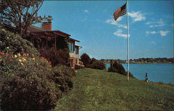 Alfred M. Senter Bed and Breakfast South Harpswell, ME Postcard Postcard