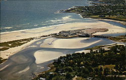 View of Beach Ogunquit, ME Postcard Postcard