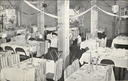 Dining Room, Pen-Rock Hotel PenMar, MD Postcard Postcard