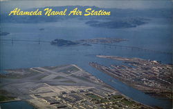 Alameda Naval Air Station Postcard