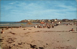 Bathing Beach and Cottages, Concordville Postcard