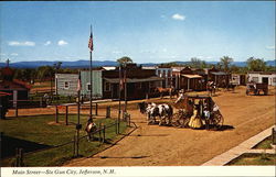 Six Gun City - Main Street Postcard