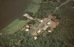 Saunders Bay Motel and Cottages Gilford, NH Postcard Postcard