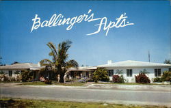 Ballinger Apartments, Madeira Beach Postcard