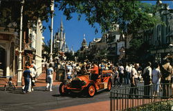 Main Street Memories Orlando, FL Disney Postcard Postcard