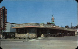 Dixieland Drive-In Restaurant Postcard