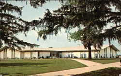 Cedarville College - Library Postcard