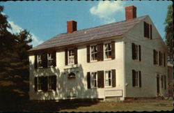 Whitaker-Clary House c.1816 New Salem, MA Postcard Postcard Postcard