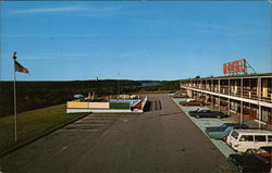 Panorama Motor Lodge Bourne, MA Postcard Postcard Postcard