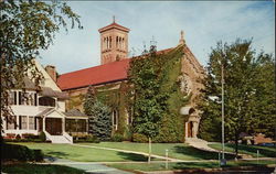 Saint Brigid's Catholic Church and Rectory Amherst, MA Postcard Postcard Postcard