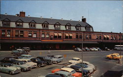 View From Parking Lot of Pennsylvania Railrod Station Harrisburg, PA Postcard Postcard Postcard