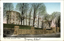 The Oread Worcester, MA Postcard Postcard Postcard