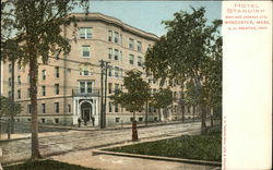 Hotel Standish Worcester, MA Postcard Postcard Postcard