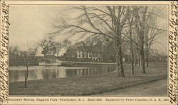 Dagget House, Dagget Park Postcard