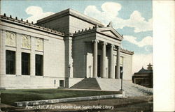 Deborah Cook Sayles Public Library Postcard