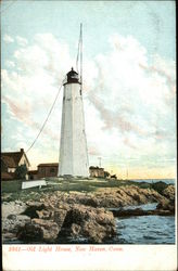 Old Light House Postcard