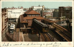 Dudley Street Station Boston, MA Postcard Postcard Postcard