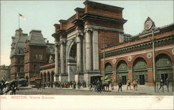 North Station Postcard