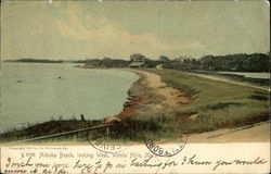 Nobska Beach Looking West Postcard