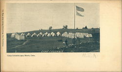 Camp Columbia, 1902 Postcard