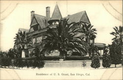 Residence of U. S. Grant Postcard