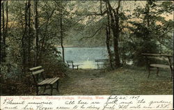 Tupelo Point at Wellesley College Massachusetts Postcard Postcard Postcard