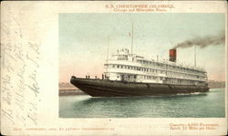 S. S. Christopher Columbus Cruise Ships Postcard Postcard Postcard