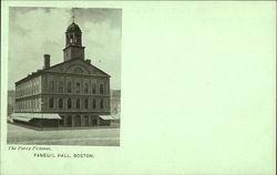 Faneuil Hall - National Educational Association 1903 Postcard