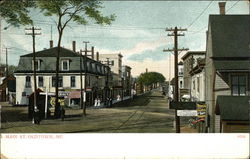 Main St. Old Town, ME Postcard Postcard Postcard