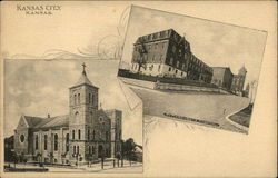 St. Mary's Church and St. Margaret's Hospital Postcard